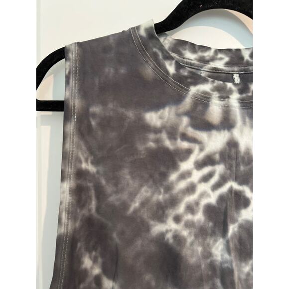 Lululemon All Yours Tie Dye Sleeveless Athletic Tank Top Graphite ptp21 - Picture 3 of 8
